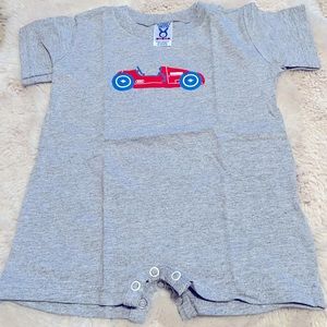 Audi Racing Car Gray Toddler Oneside